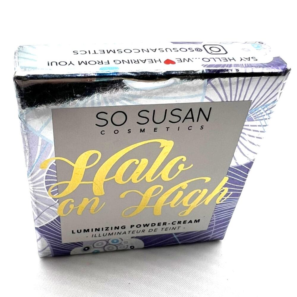 Halo on High Luminizing Powder-Cream by So Susan Cosmetics hybrid highlighter